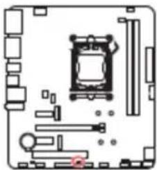 MSI PRO A620M-C EX - JOCFS1 : Cavalier de démarrage sécurisé - 1