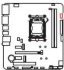 MSI PRO A620M-C EX - EZ Debug LED - 1