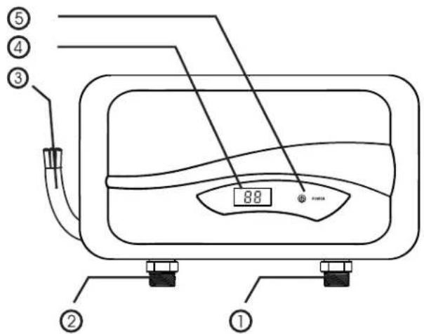 Rheem RTEX-08 - DANGER De l'eau plus chaude augmente le potentiel d'ÉBOUILLANTAGE. - 1
