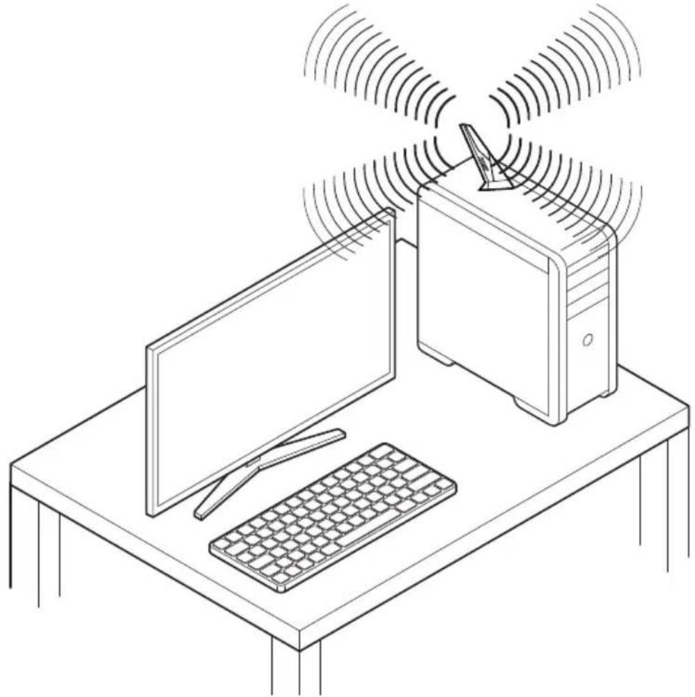 MSI PRO X870-P WIFI - Installation de l' antenne - 2