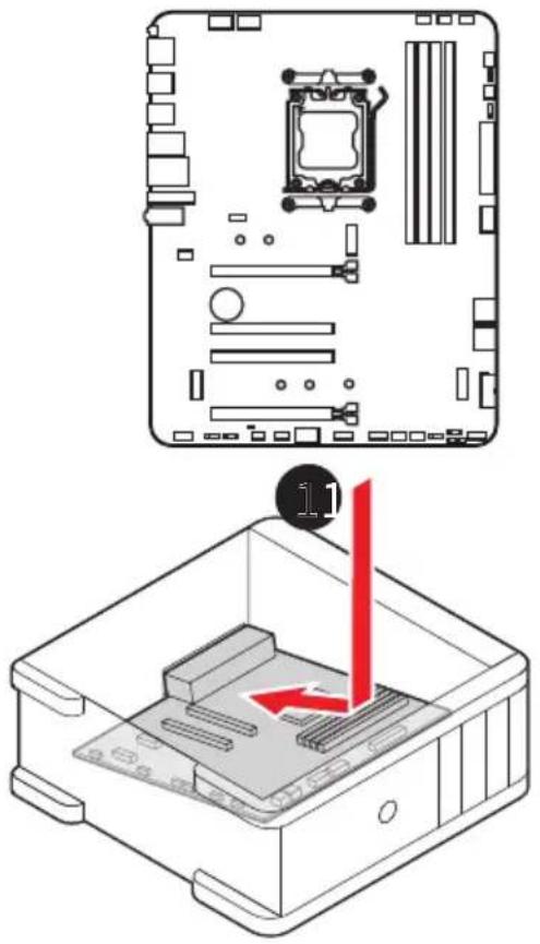 MSI PRO X870-P WIFI - Connexion du panneau avant - 2
