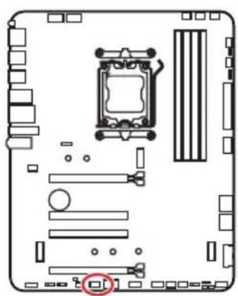 MSI PRO X870-P WIFI - JAF\_1 : Connecteur EZ Conn V1 - 1
