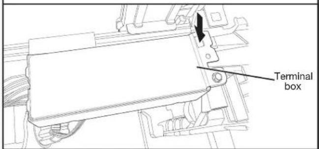 KITCHENAID KDTE304RPS - Remove terminal box - 1