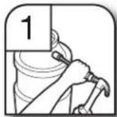 KITCHENAID KDTE304RPS - Connect drain hose - 9