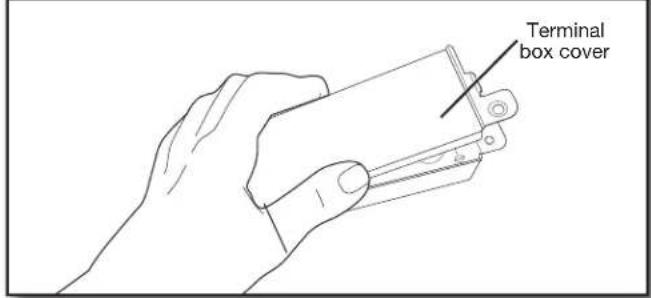 KITCHENAID KDTE304RBS - Remove terminal box - 2