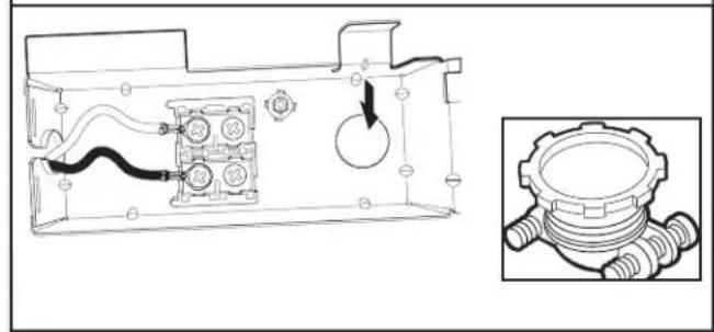 KITCHENAID KDTE304RBS - Remove terminal box - 3