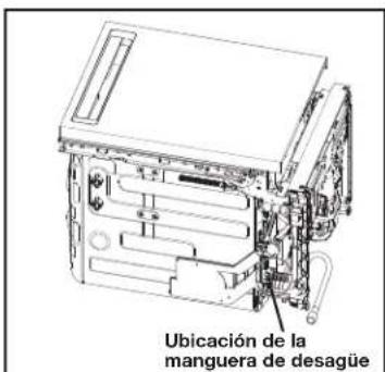 KITCHENAID KDTE304RBS - Conecte la manguera de desagüe - 1
