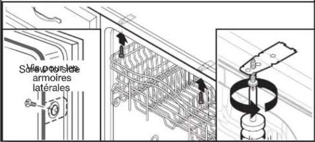 KITCHENAID KDFE304RBS - Fixer le lave-vaisselle - 1