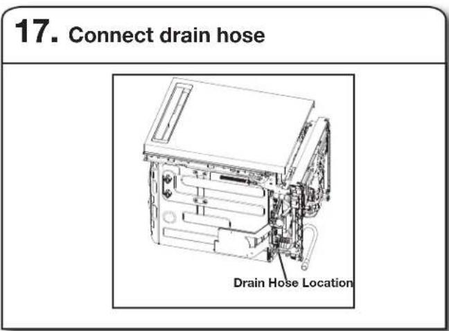 KITCHENAID KDFE304RBS - DRAIN HOSE CONNECTION - 1