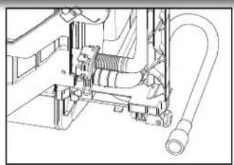 KITCHENAID KDFE304RBS - Conecte la manguera de desagüe - 2