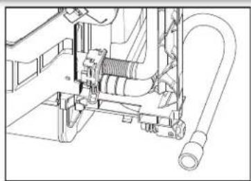 KITCHENAID KDFE304RBS - DRAIN HOSE CONNECTION - 2