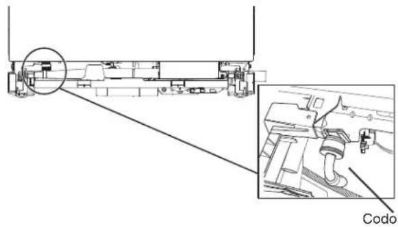 KITCHENAID KDFE304RPS - Ajuste el codo de 90° en la válvula - 1