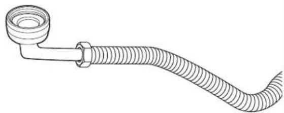 KITCHENAID KDFE304RPS - Agregue el codo de 90° a la tubería de suministro de agua - 1