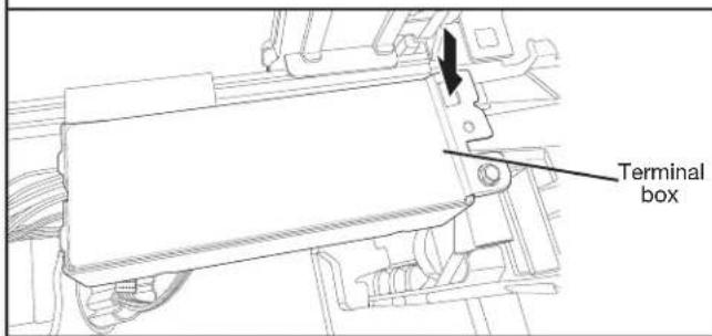 KITCHENAID KDFE304RPS - Remove terminal box - 1