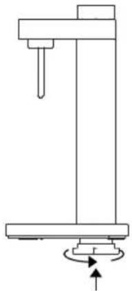 Stelton Brus - Einsetzen der CO _2 -Kartusche - 4