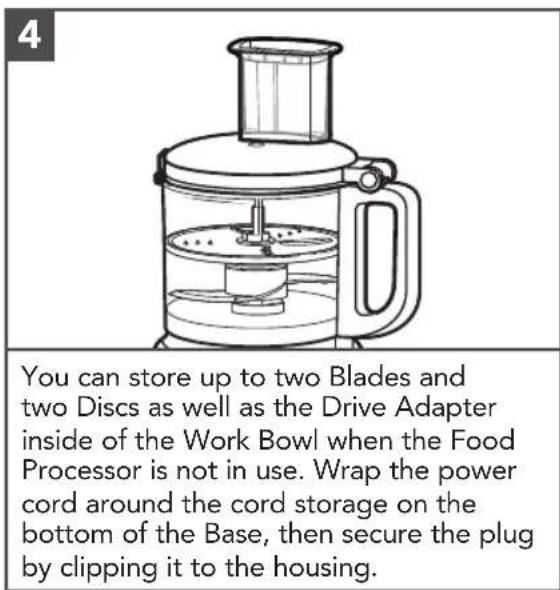 KITCHENAID KFP0710CU - CARE AND CLEANING - 4