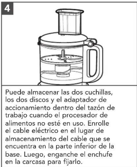 KITCHENAID KFP0710CU - CUIDADO Y LIMPIEZA - 4