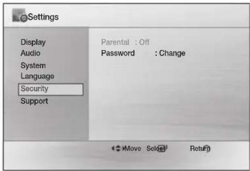 SAMSUNG MX-C870D - Modification du mot de passe - 1