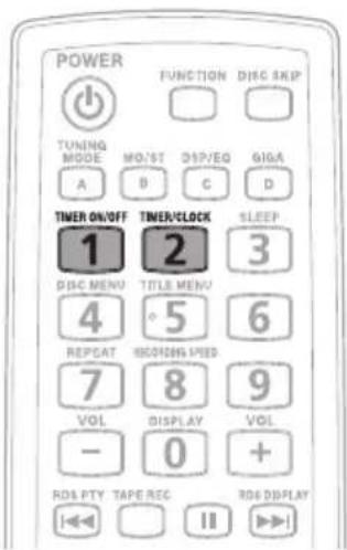 SAMSUNG MX-C870D - Annulation de la programmation de la minuterie - 1