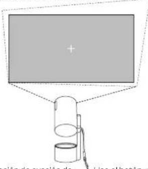 XGIMI MoGo 3 Pro - Espacio adicional entre la forma trapezoidal y la corrección - 1