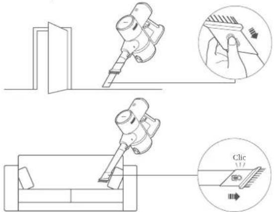 Xiaomi G20 Lite - Suceur à brosse 2-en-1 - 1
