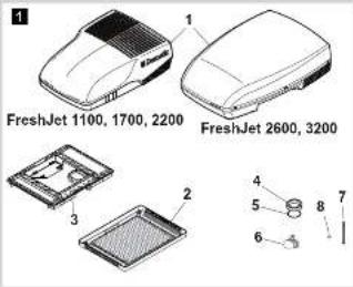 DOMETIC FreshJet 2600 - 1