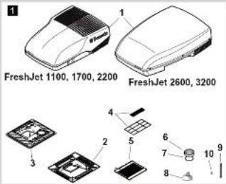 DOMETIC FreshJet 2600 - Dometic - 1