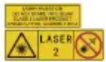 Hikmicro Eco-V - Warning zum Laserlicht - 1