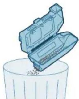 PHILIPS HomeRun 9000 XU9100 - Cleaning the washable filter and dust bin - 4