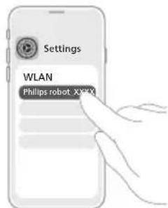 PHILIPS HomeRun 9000 XU9100 - Menyiapkan koneksi Wi-Fi - 2