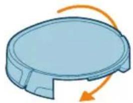 PHILIPS HomeRun 9000 XU9100 - Removing the rechargeable battery - 3
