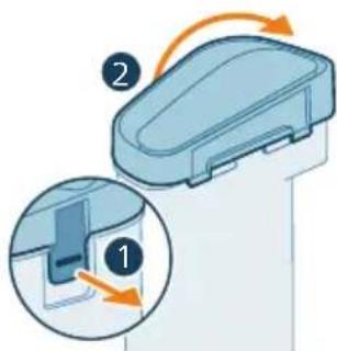 PHILIPS HomeRun 9000 XU9100 - Reinigung der Wasserbehälter der Station - 7