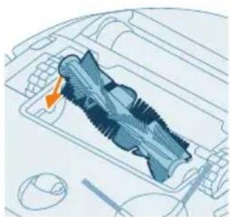 PHILIPS HomeRun 9000 XU9100 - Nettoyage de la brosse principale - 8