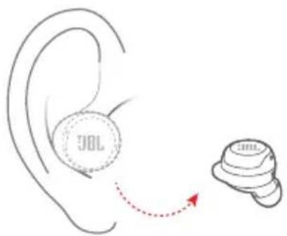 JBL Live Free NC+ TWS - AUTO PLAY/PAUSE - 5