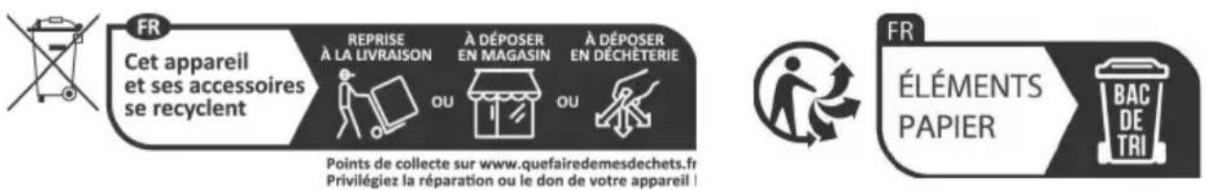BEKO B3RCNA344HG - Informations relatives à l'emballage - 2