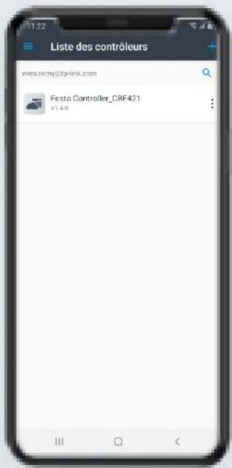 Liste des contrôleurs yws.rimy@tp-link.com Festa Controller_CBF421 V1.4.0