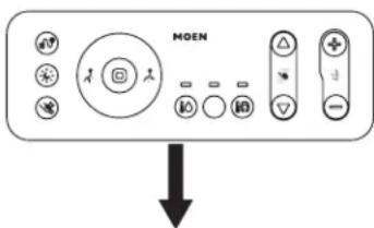 Moen EB1500-EBS - Matching Your Remote Control Code Sincronización del código del control remoto Correspondance du code de votre télécommande - 1