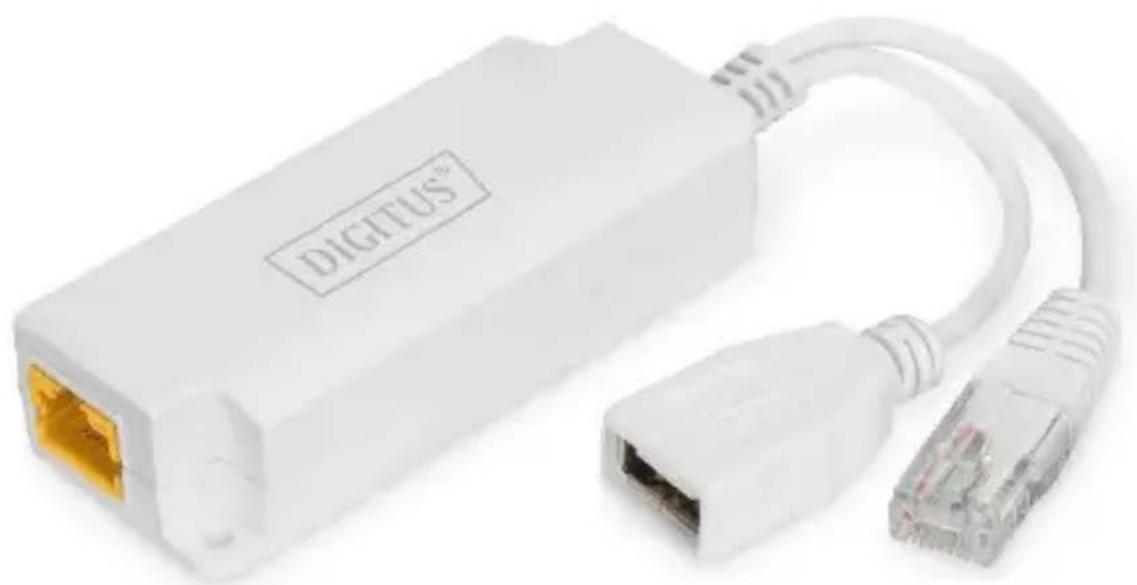 Digitus DN-95208 - Répartiteur DIGITUS PoE USB-A 5V - 1