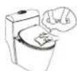 Moen EB1000 - MAINTENANCE OF LID, SEAT AND PLASTIC PARTS - 1