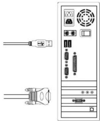 D-LINK DKVM-450 - Conexión del sistema: - 4