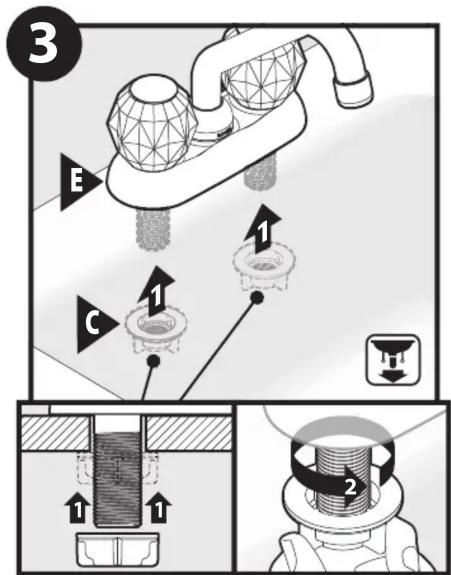 Moen Chateau 4975 - Parts List - 1