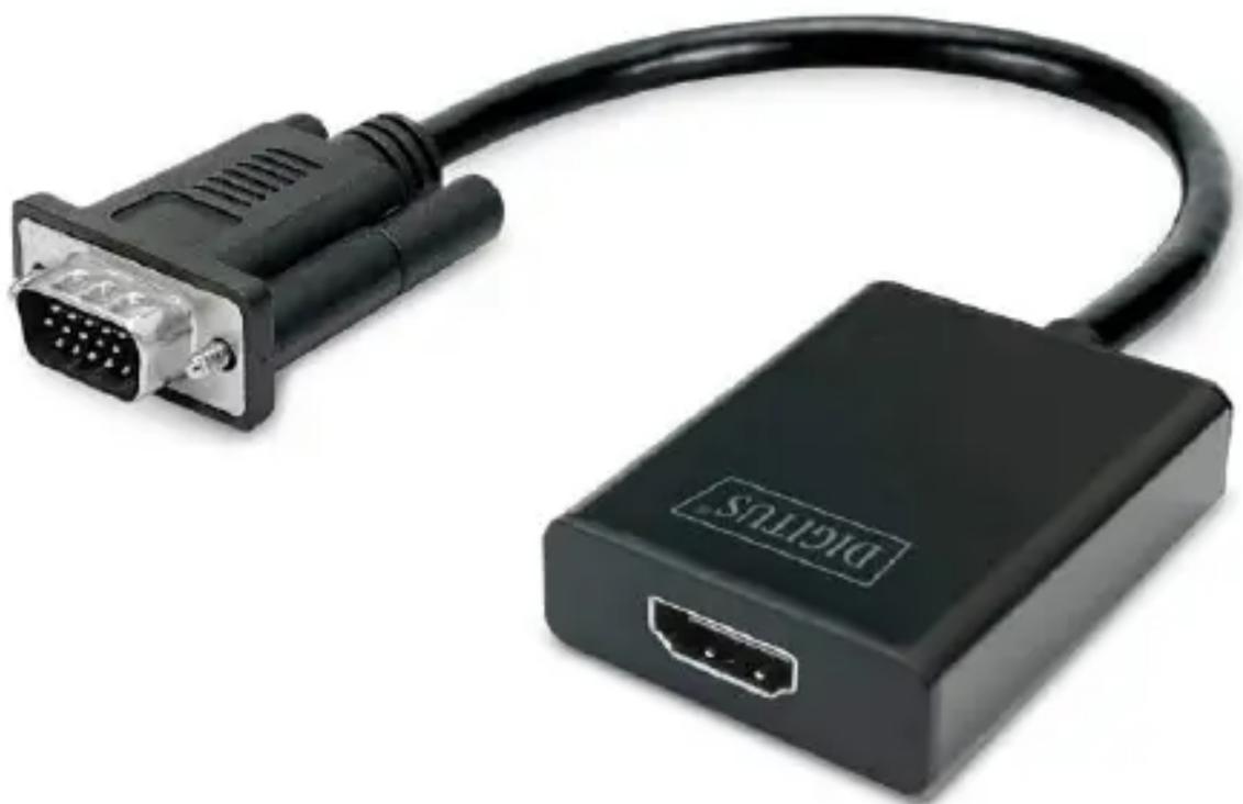 Digitus DA-70473 - Convertisseur VGA vers HDMI - 1
