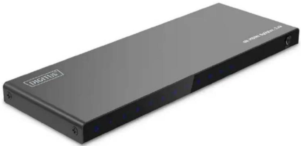 Digitus DS-55338 - Répartiteur HDMI 4K, 1x8 - 1
