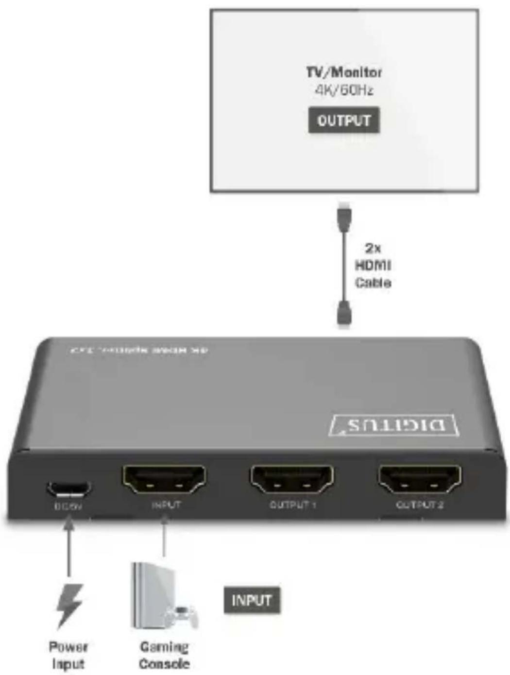 Digitus DS-55336 - Schéma de connexion - 1