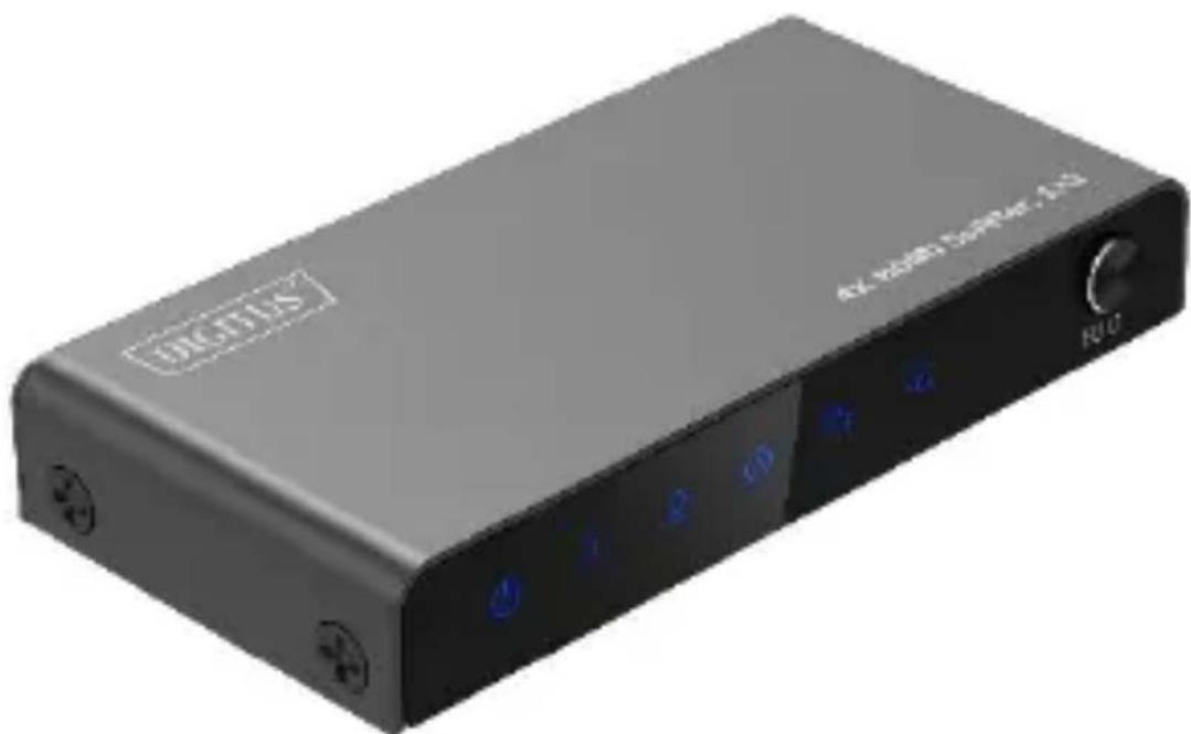 Digitus DS-55336 - Répartiteur HDMI 4K, 1x2 - 1