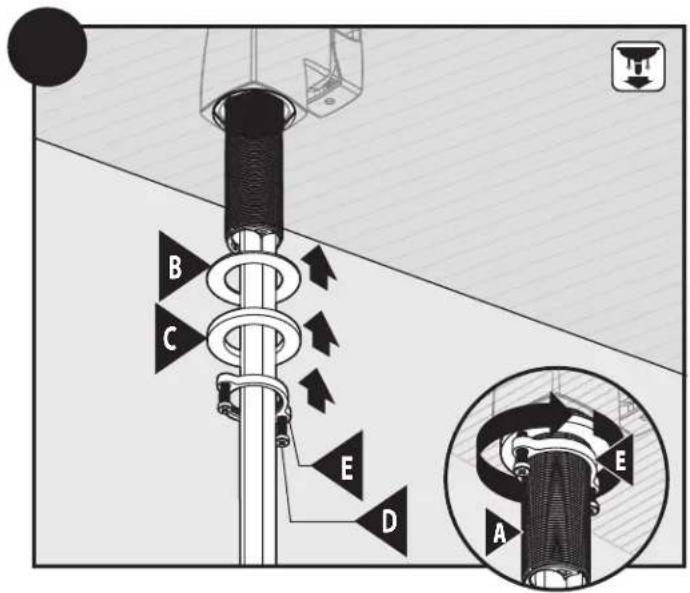 Moen Arbor 4736 - Robinet de salle de lavage à bec rétractable - 6