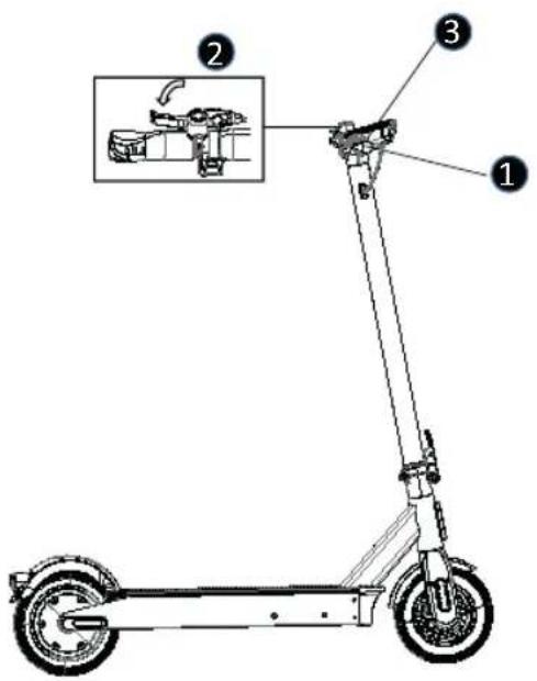 ACER Electric Scooter Series 3 - Skuter'i durdurmak - 1