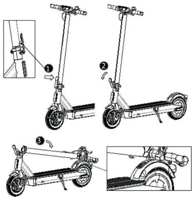 ACER Electric Scooter Series 3 - Den Roller zusammenfalten - 1