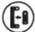 GARDENA AquaCount - -Batterisymbol ② : - 1