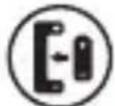 GARDENA AquaCount - -Batteri-symbol ② : - 1